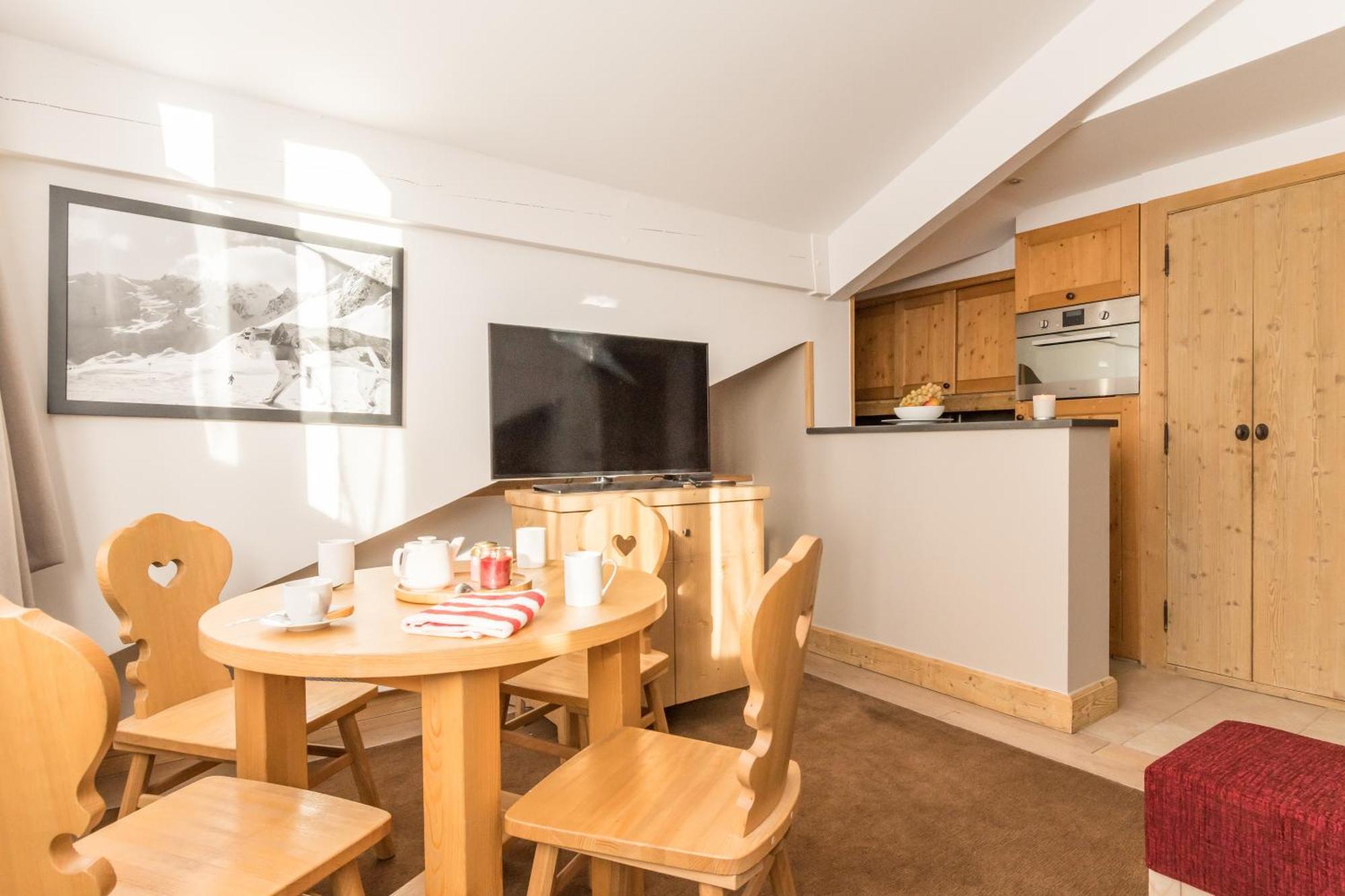 Residence Pierre & Vacances Premium Les Chalets Du Forum Куршевель Экстерьер фото